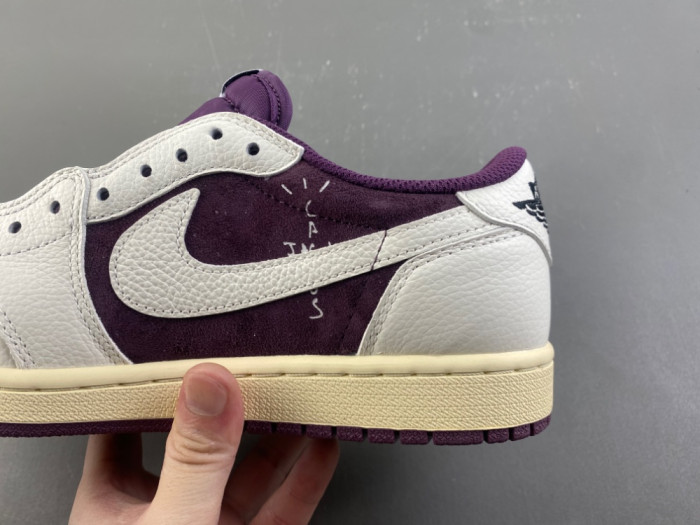 Travis Scott x Air Jordan 1 Low purple