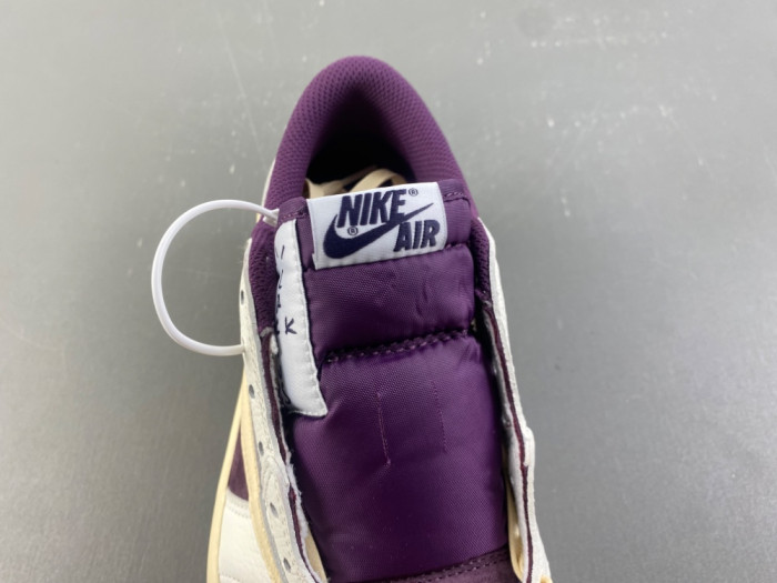 Travis Scott x Air Jordan 1 Low purple