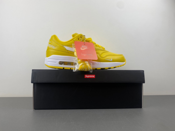 Supreme x Nike Air Max 1 ’87 “Speed Yellow” HF8813-700