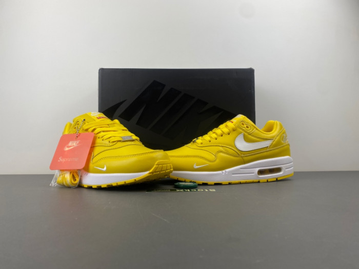 Supreme x Nike Air Max 1 ’87 “Speed Yellow” HF8813-700