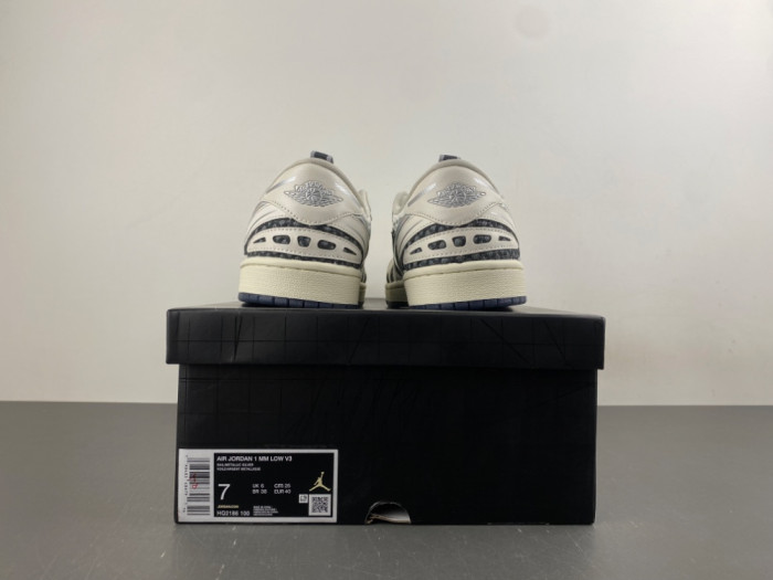 Air Jordan 1 Low Method of Make V3 Sail Coconut Milk HQ2186-100