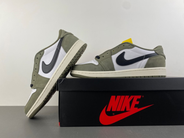Air Jordan 1 Retro Low OG Medium Olive HQ6998-200