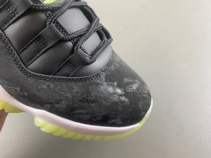 Air Jordan 11 Retro Black Barely Volt IB1378-001