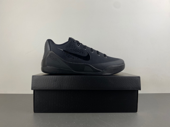 Nike Kobe 9 Elite Low EM Protro TB Triple Black IH5095-002