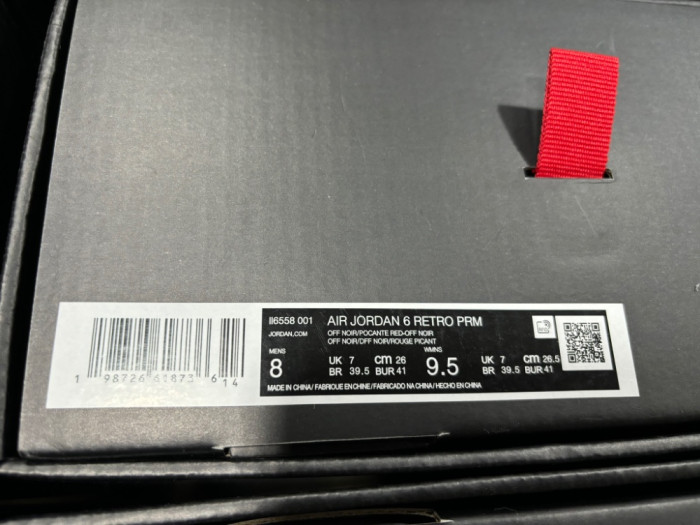 Air Jordan 6 Retro Bin23 II6558-001
