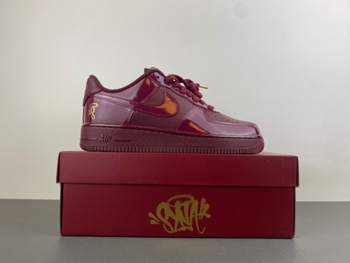 Nike Air Force 1 Low Syna Central Cee Dark Beetroot IO9970-638