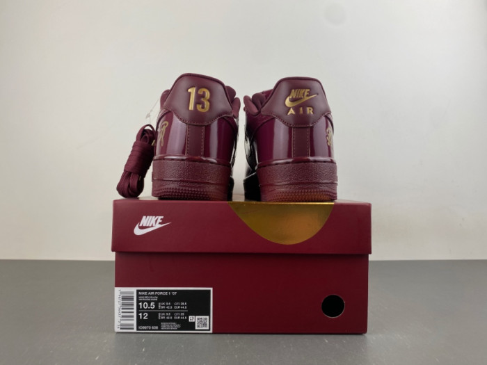 Nike Air Force 1 Low Syna Central Cee Dark Beetroot IO9970-638