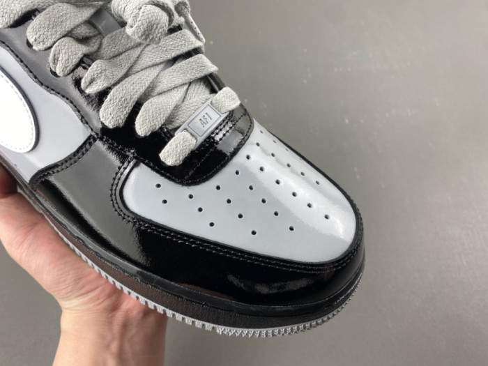 Nike Air Force 1 Low Syna Central Cee Black White Smoke Grey IO9974-010