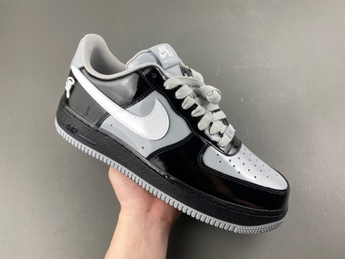 Nike Air Force 1 Low Syna Central Cee Black White Smoke Grey IO9974-010