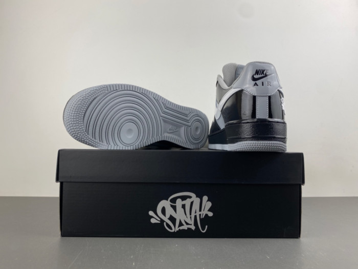 Nike Air Force 1 Low Syna Central Cee Black White Smoke Grey IO9974-010