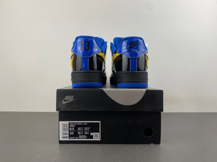 Nike Air Force 1 Low Syna Central Cee Black Optic Yellow IQ1402-010