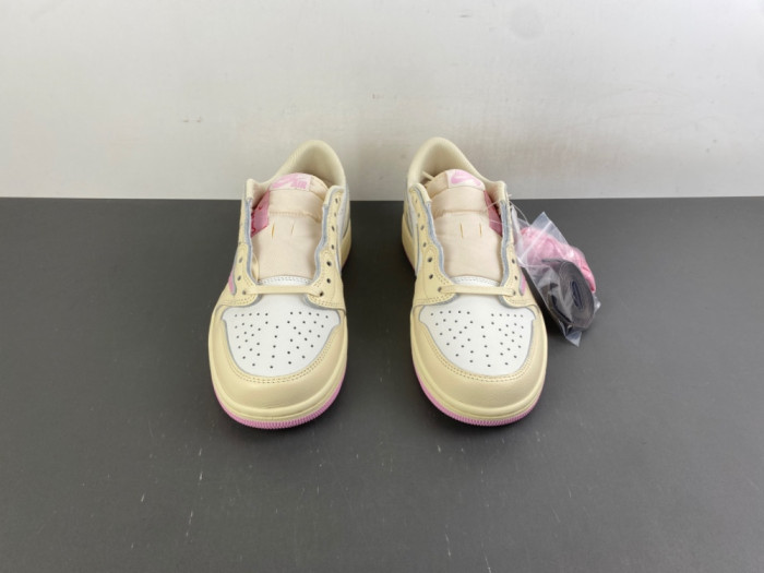 Air Jordan 1 Retro Low OG SP Travis Scott Shy Pink IQ7604-100