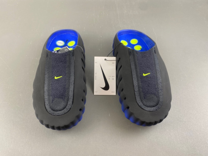 Nike Mind 001 Flyknit Slide Hyper Royal Black