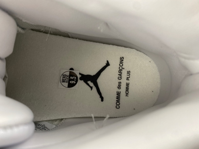 Comme des Garçons Homme Plus x Air Jordan 11 White IV7639-100