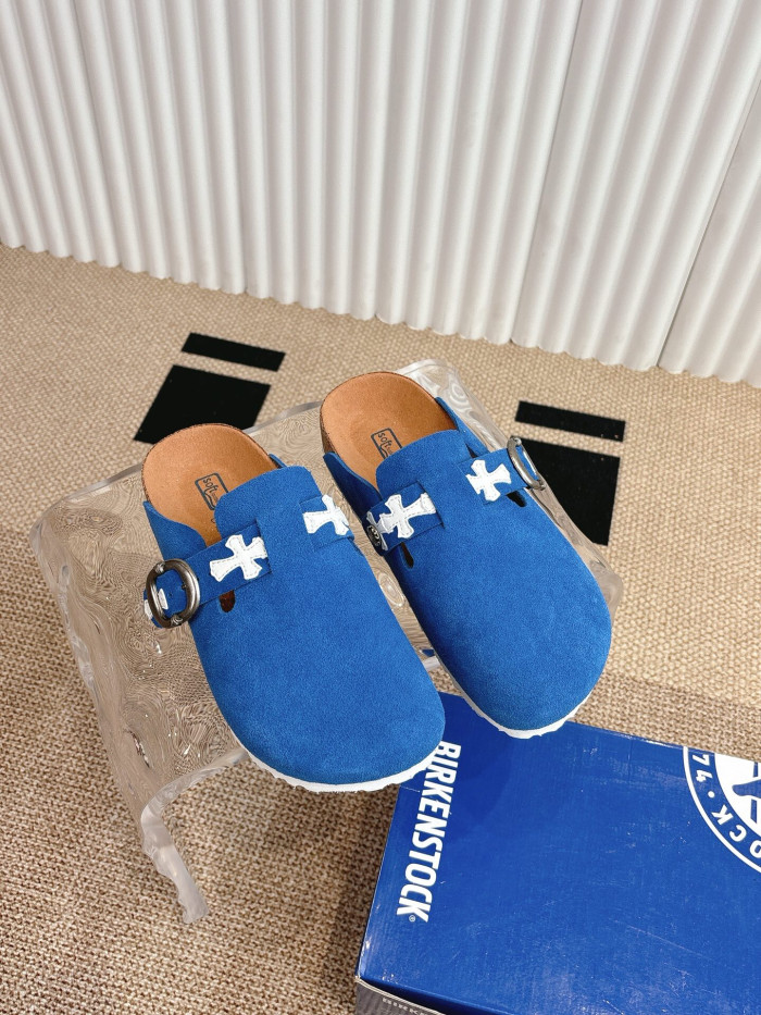 Chrome Hearts Birkenstock Mules