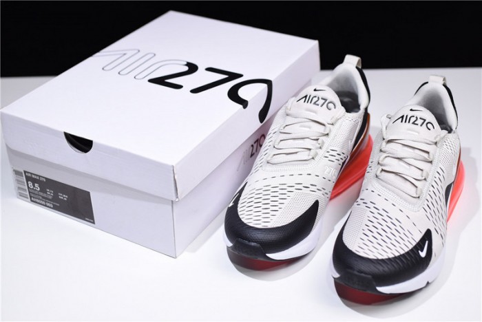 NIKE mens AIR MAX 270 “Light Bone” black AH8050-003