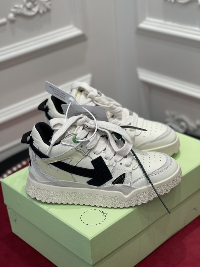 of-white out of office low-top sneakers