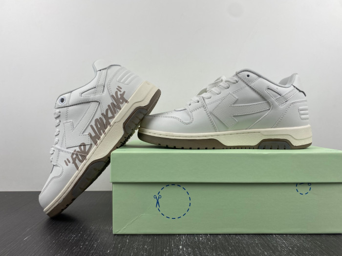 of-white out of office low-top sneakers