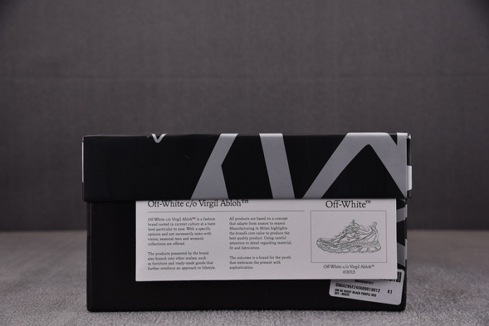 OF-WHITE Be Right Back Sneakers