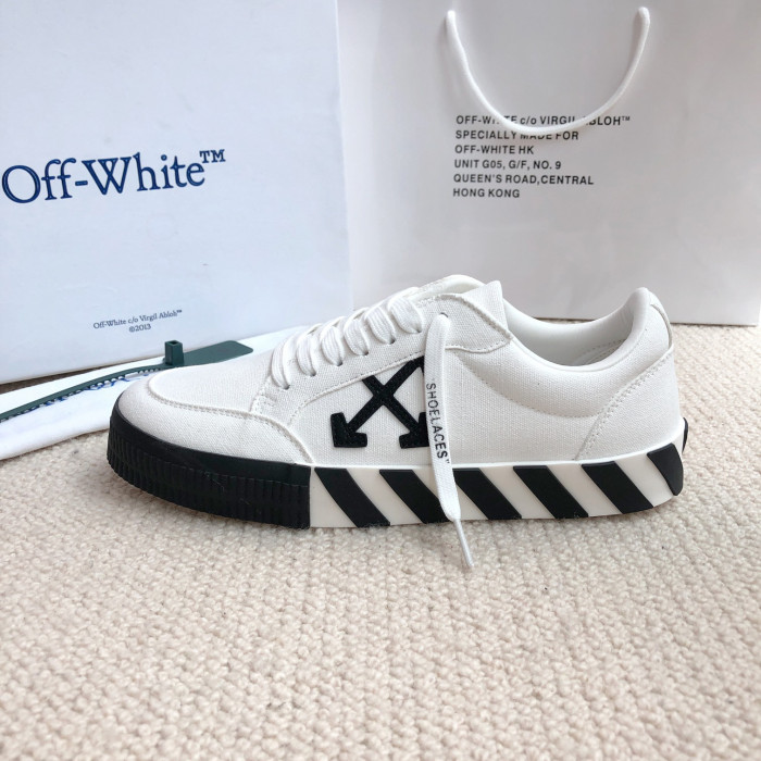 OFF-WHITE Low Vulcanized Leather Shoes