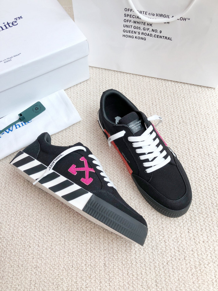 OFF-WHITE Low Vulcanized Leather Shoes