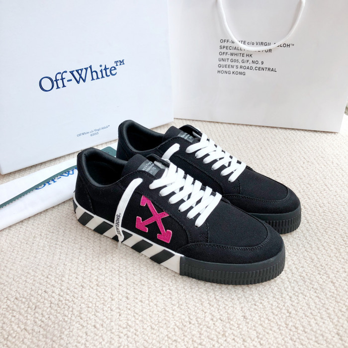 OFF-WHITE Low Vulcanized Leather Shoes