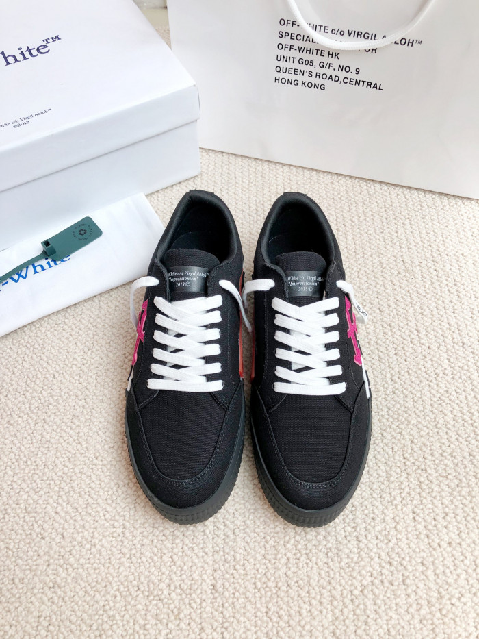 OFF-WHITE Low Vulcanized Leather Shoes