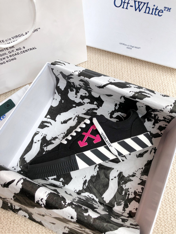 OFF-WHITE Low Vulcanized Leather Shoes