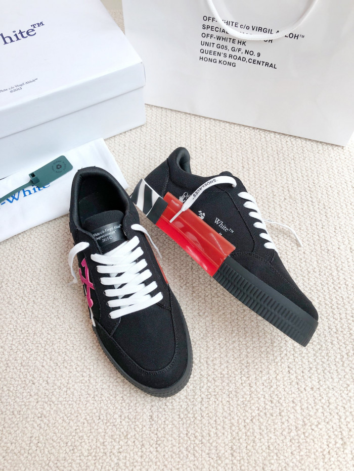 OFF-WHITE Low Vulcanized Leather Shoes