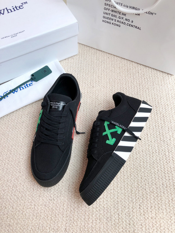OFF-WHITE Low Vulcanized Leather Shoes