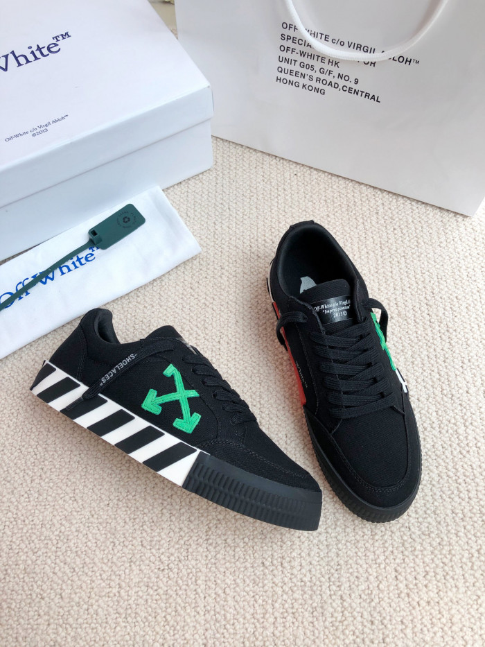 OFF-WHITE Low Vulcanized Leather Shoes
