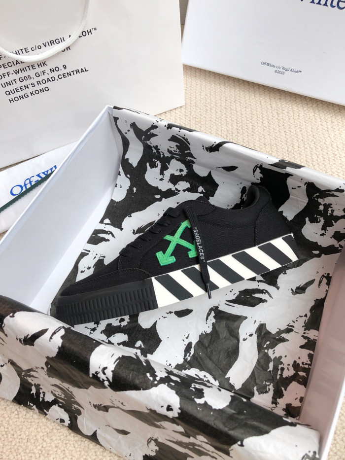 OFF-WHITE Low Vulcanized Leather Shoes