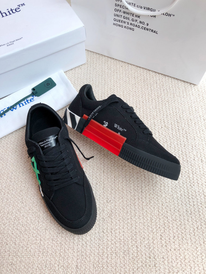 OFF-WHITE Low Vulcanized Leather Shoes