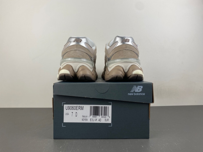 New Balance 9060 Moonbeam Silver Metallic Driftwood U9060ERM