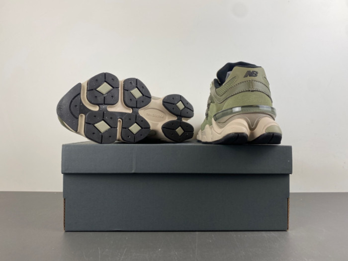 New Balance 9060 Dark Olivine Cordura U9060ORC