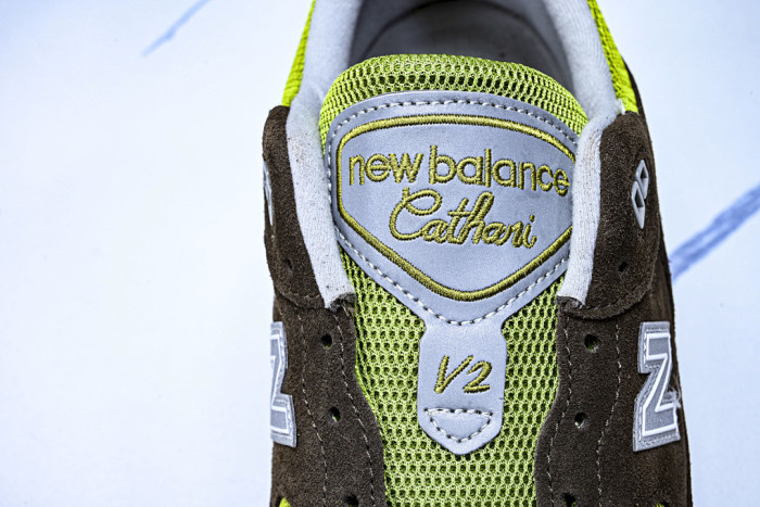 New Balance 991v2 MiUK Daniëlle Cathari x Kith Reverse Matcha U991CK2