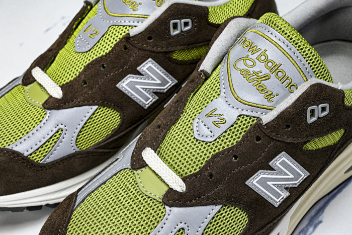 New Balance 991v2 MiUK Daniëlle Cathari x Kith Reverse Matcha U991CK2
