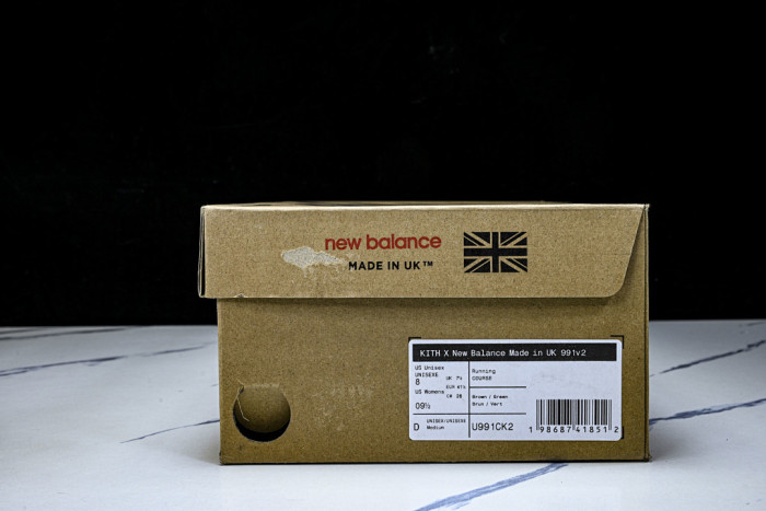 New Balance 991v2 MiUK Daniëlle Cathari x Kith Reverse Matcha U991CK2