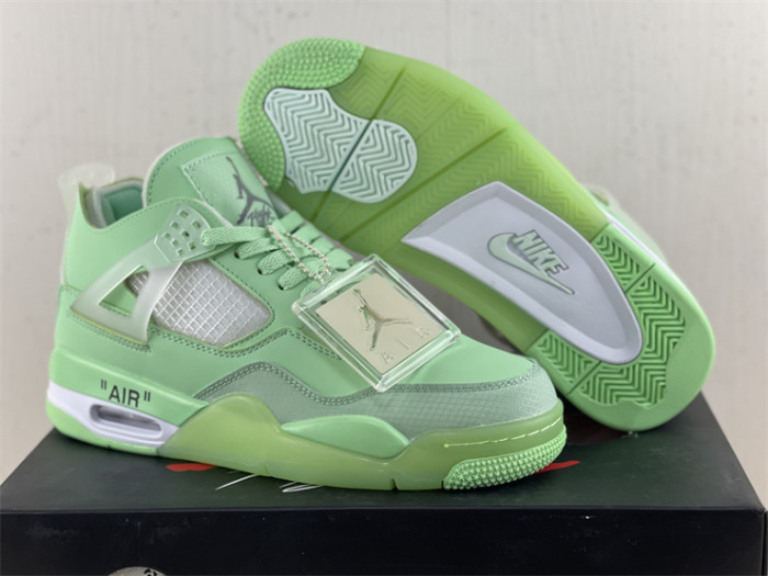 of x wmns air jordan 4 green